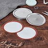 10Pcs Tinplate Bottle Caps IFIN-LP0001-31B-1