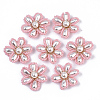 ABS Plastic Imitation Pearl Cabochons FIND-S321-11J-2
