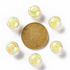 Transparent Acrylic Beads X-TACR-S152-15B-SS2105-3