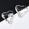 Transparent Glass Pendants X-GLAA-Q088-022-6