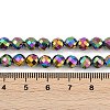 Electroplated Synthetic Non-magnetic Hematite Beads Strands G-H072-B01-01B-4