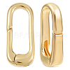2Pcs Brass Spring Gate Rings FIND-BBC0004-41A-1