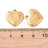 304 Stainless Steel Pendants STAS-I330-026G-3