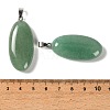 Natural Green Aventurine Pendants GG-CBACB71-01P-10-3
