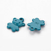 Spray Painted Alloy Charms PALLOY-Q433-034D-RS-2