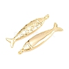 Brass Pendants KK-P353-11G-05-6