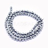 Terahertz Stone Beads Strands LS-G-O166-14-4mm-2
