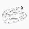 304 Stainless Steel Link Chains Necklaces NJEW-F242-07P-1