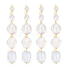 20Pcs 5 Style Natural Pearl Pendants PALLOY-PH01822-6