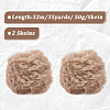 Super Bulky Imitation Fur Polyester Yarn OCOR-WH20005-34J-2