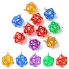 Opaque Acrylic Pendants MACR-YW0003-01-1