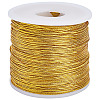 1 Roll Round Polyester Elastic Cord EW-GF0001-03B-1
