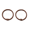 Spray Painted Iron Hinged Binder Rings IFIN-P040-01A-2