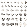 100Pcs 20 Styles Tibetan Style Alloy Pendants FIND-TA0003-59-2