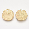 Smooth Surface Alloy Pendants PALLOY-T067-49MG-2