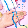 2 Strands 2 Styles Dyed Natural Dragon Veins Agate Beads Strands G-TA0002-44-7