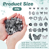 200G Transparent Acrylic Beads OACR-NB0001-53B-2