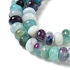 Natural Banded Agate Beads Strands G-F790-I01-01F-4