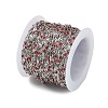 Brass Dapped Chains AJEW-Q153-02P-03-3