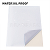 BENECREAT 25 Micron Thickness A4 Blank Matte Silver PET Sticker Label AJEW-BC0005-27-5