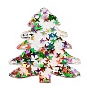 Christmas Theme Acrylic Pendants OACR-A034-01A-1