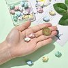 20Pcs 5 Colors Handmade Porcelain Beads PORC-CJ0001-19-4