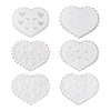 6Pcs 6 Styles DIY Flower & Animal & Heart Shape Nail Art Ornament Silicone Molds DIY-TA0004-22-2