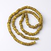 Dyed Natural Coconut Disc Bead Strands COCB-O003-07C-2