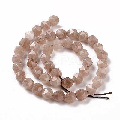 Natural Quartz Beads Strands G-G990-B03-B-1