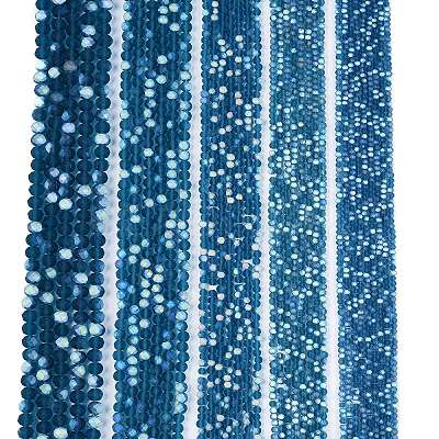 Transparent Glass Beads Strands EGLA-A044-T3mm-MB27-1