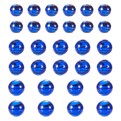 32Pcs Handmade Lampwork Beads LAMP-TA0001-56D-1