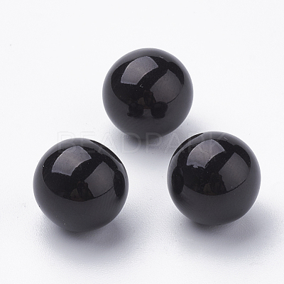 Eco-Friendly Plastic Imitation Pearl Beads X-MACR-S277-8mm-C27-1