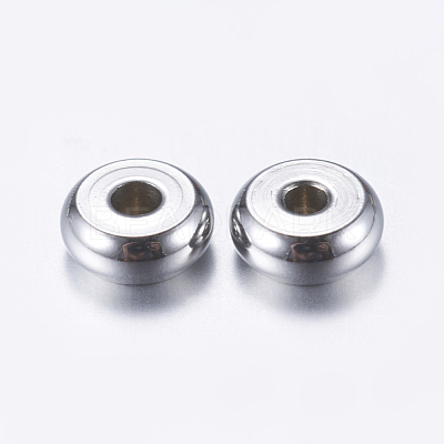 Tarnish Resistant 304 Stainless Steel Spacer Beads STAS-L198-33C-1