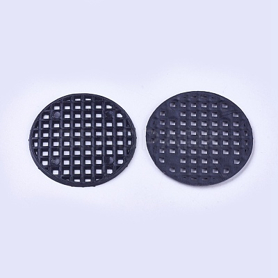 Plastic Mesh Circular Gasket AJEW-WH0096-39-1