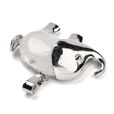 Natural Quartz Crystal Pendants G-G112-01P-04-1