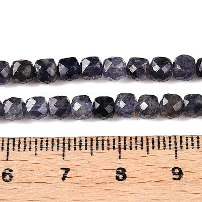 Natural Iolite Beads Strands G-N342-112A-1