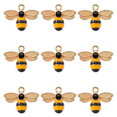 Alloy Enamel Pendants X1-ENAM-S121-174D-RS-1