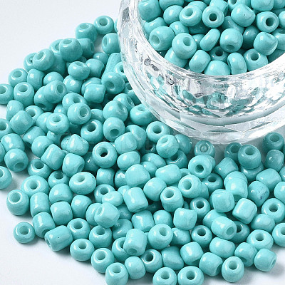 6/0 Glass Seed Beads SEED-S058-A-F437-1