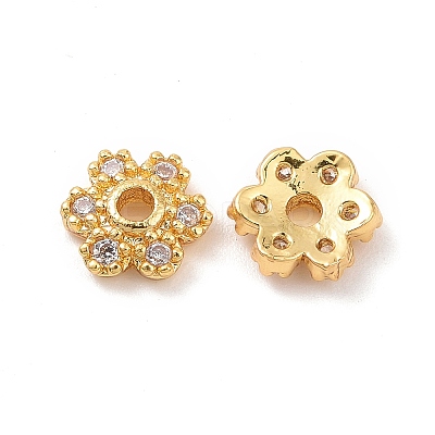 Brass Bead Caps KK-A179-06G-1