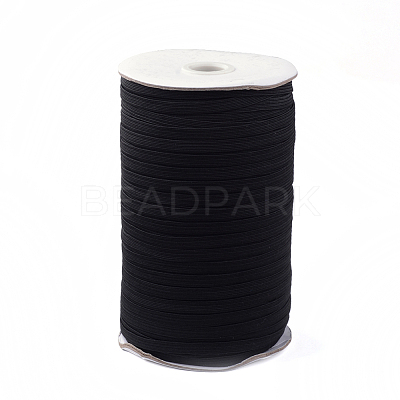 3/8 inch Flat Braided Elastic Rope Cord EC-R030-10mm-02-1