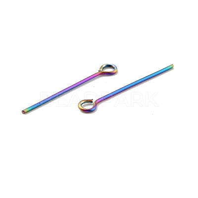 Ion Plating(IP) 304 Stainless Steel Eye Pins STAS-E156-01M-02-1