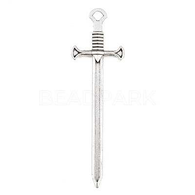 Tibetan Style Alloy Big Pendants AL-CBAC014-01AS-01-1