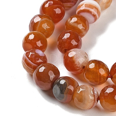 Natural Agate Beads Strands G-M437-B01-01J-1