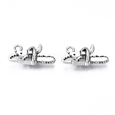 Tibetan Style Alloy Pendants X-TIBE-N010-60-1