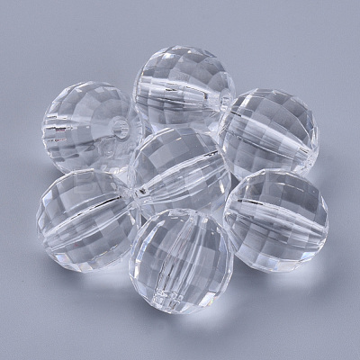 Transparent Acrylic Beads TACR-Q254-16mm-V01-1