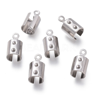 Tarnish Resistant 304 Stainless Steel Folding Crimp Ends STAS-O130-03C-1