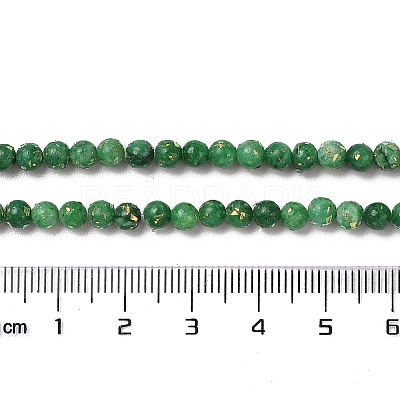 Assembled Natural Dolomite and Synthetic Opal Beads Strands G-Q017-G06-01G-1-1