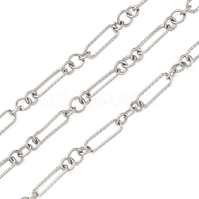 Alloy Oval Link Chains LCHA-L002-06P-1