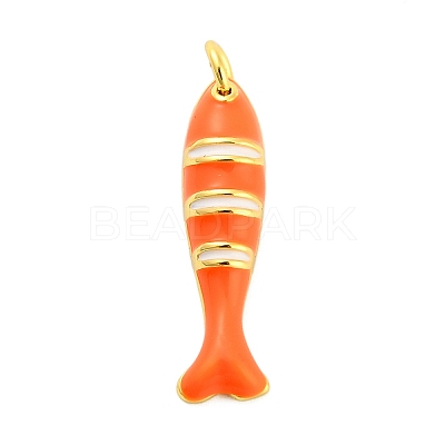 Brass Enamel Pendants KK-H527-05A-G03-1