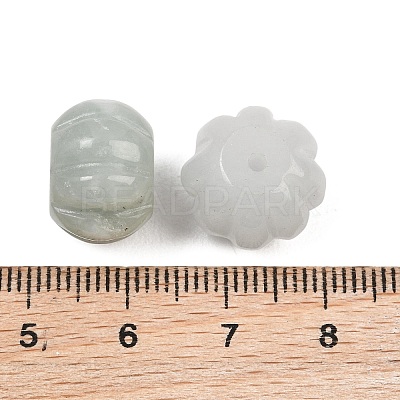 Dyed Natural Myanmar Jade Burmese Jade Carved Beads GG-CBAC08B-03-1